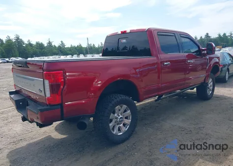 2017 Ford F-250 Platinum from USA, damaged, VIN 1FT7W2BT8HEB66765